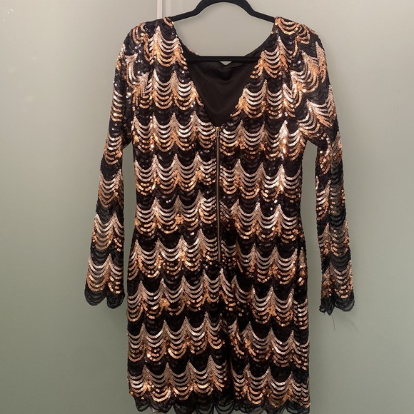 Sequins dress size Xl Charlotte Russe - Picture 3 of 3